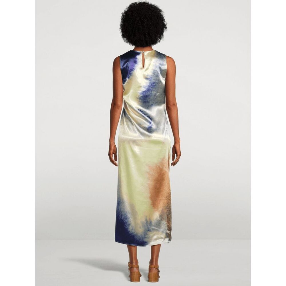 Ulla Johnson Cordelia Sheath Midi Dress Mirage Womens Size 6 - Picture 2 of 12